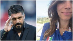 Gattuso e Vittoria Baldino