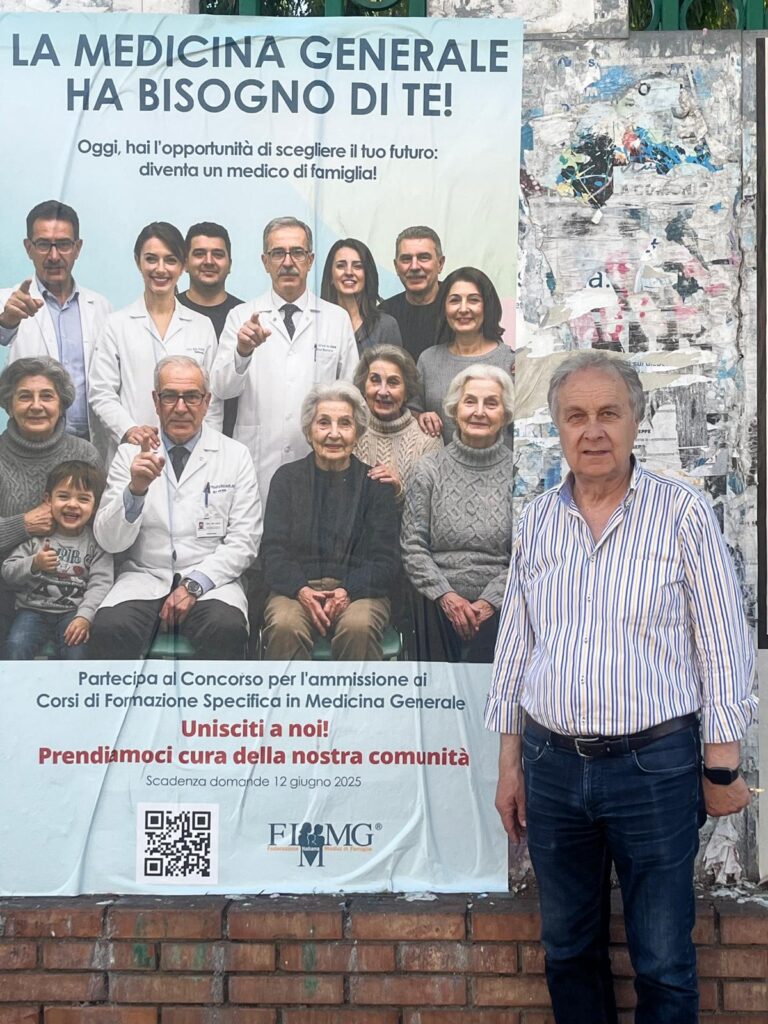 Giacomo Caudo col manifesto