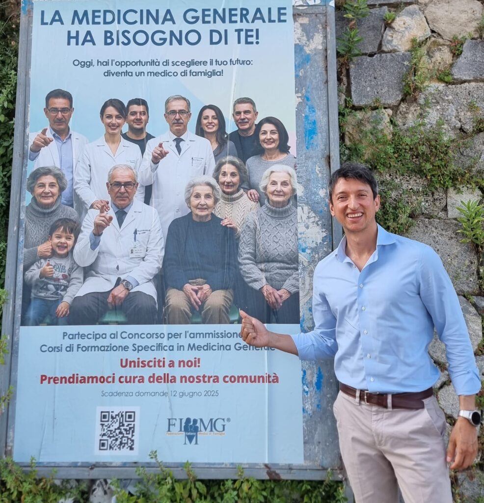 Giuseppe Zagami col manifesto