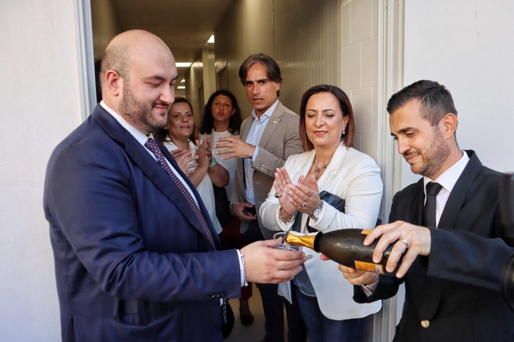 Inaugurazione Centro Cottura Comunale via Aschenez