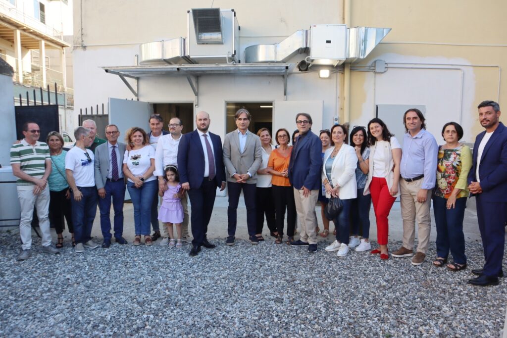 Inaugurazione Centro Cottura Comunale via Aschenez