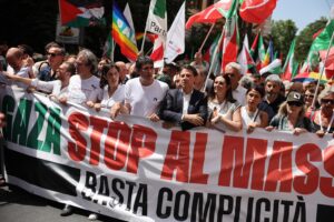 Manifestazione pro Gaza