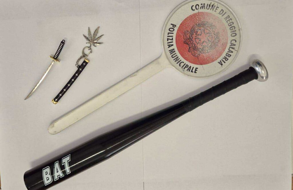 Mazze baseball - arresti Reggio