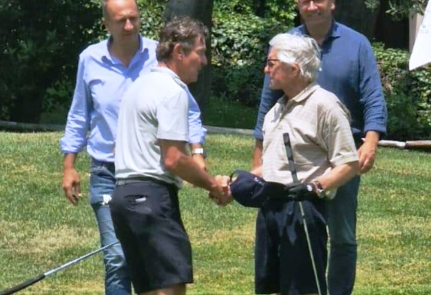 Michael Douglas e Dennis Quaid