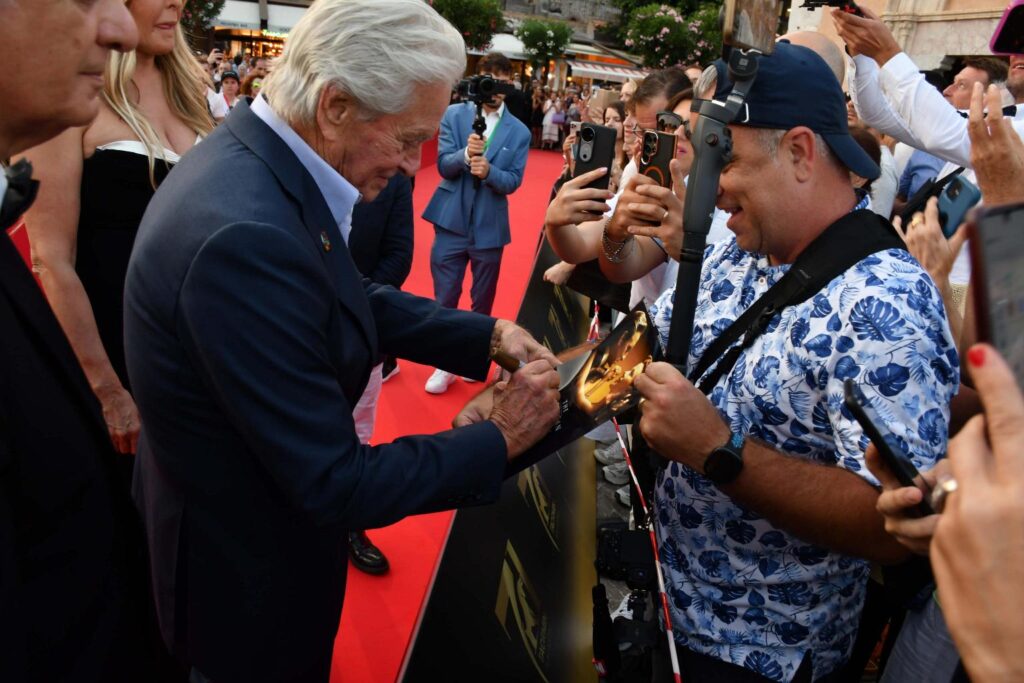 Michele Douglas al Taormina Film Fest