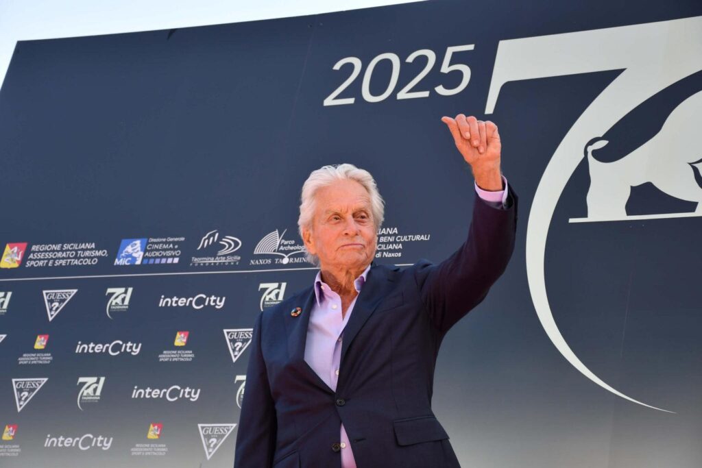 Michele Douglas al Taormina Film Fest