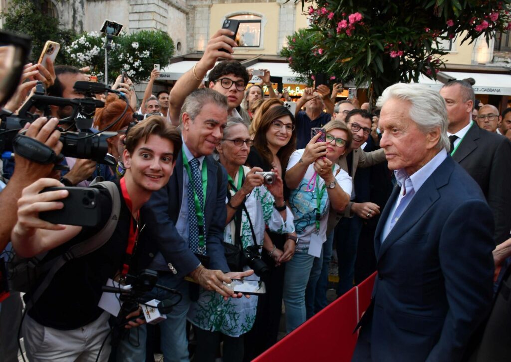 Michele Douglas al Taormina Film Fest