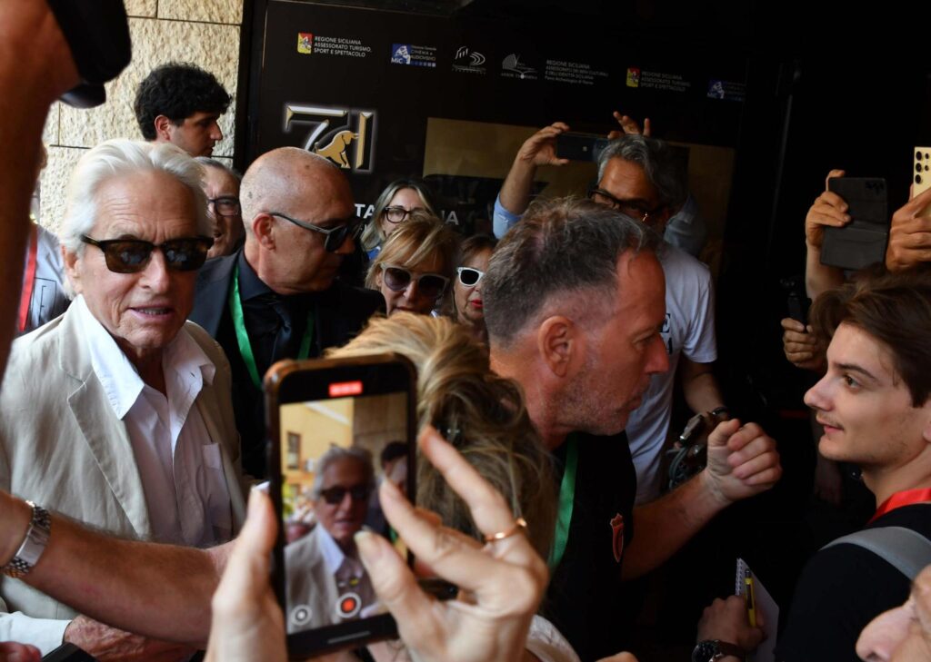 Michele Douglas al Taormina Film Fest