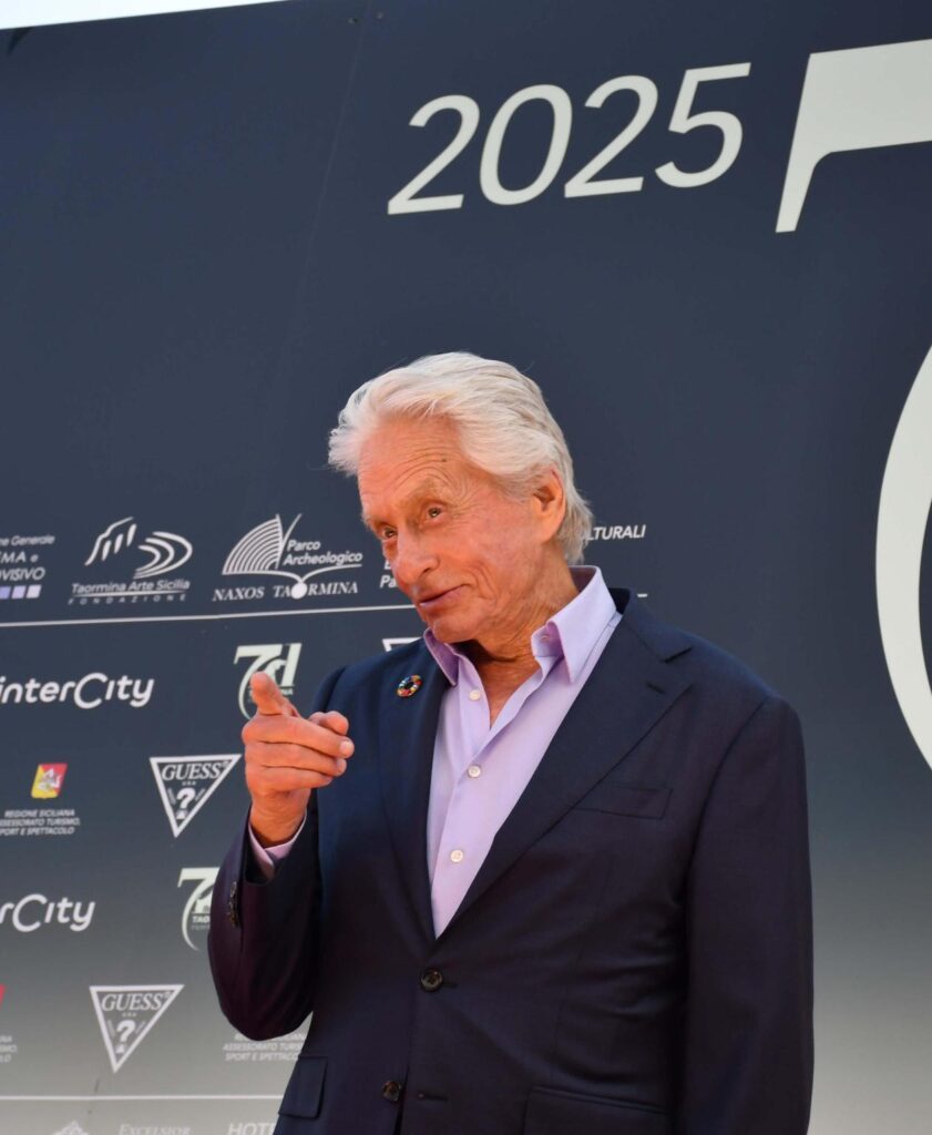 Michele Douglas al Taormina Film Fest