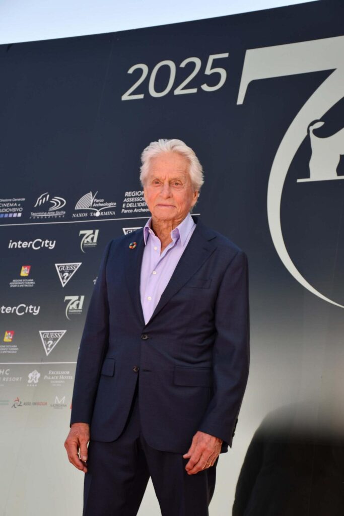 Michele Douglas al Taormina Film Fest