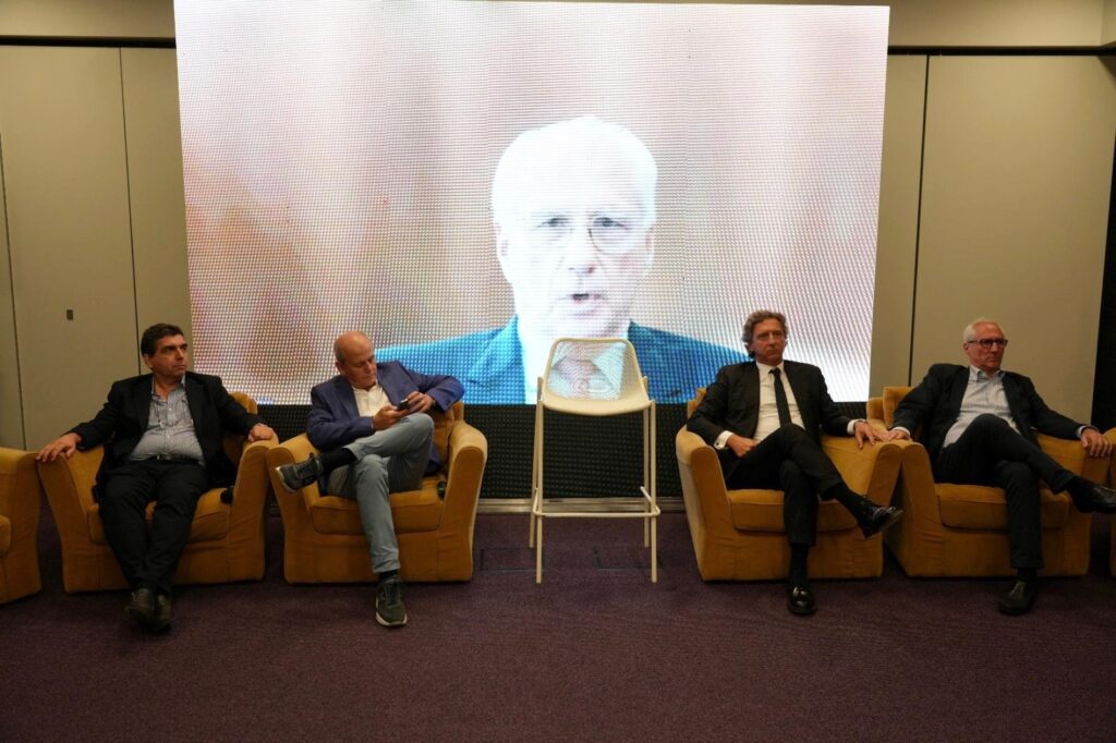 Pietro Ciucci in collegamento al talk Thinkingreen