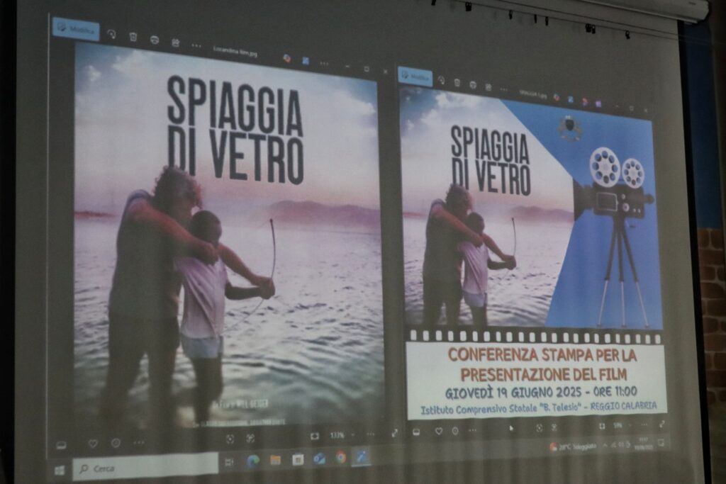 Presentazione film Spiaggia di Vetro
