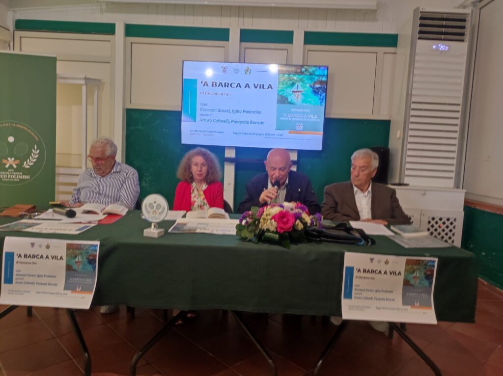 Presentazione libro Giovanna Oro A Barca a vila