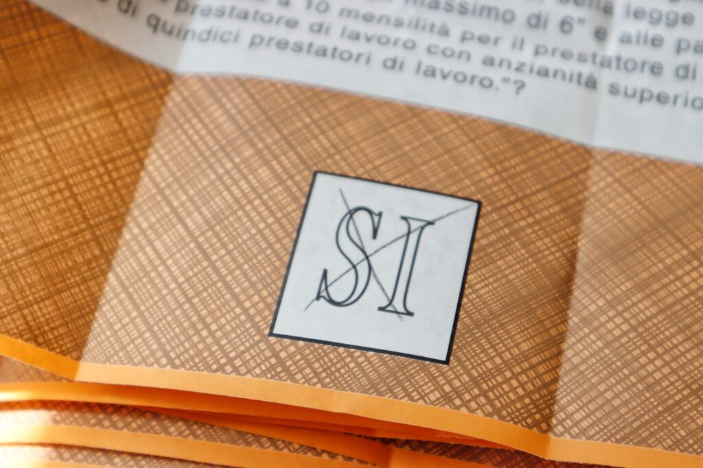 Referendum abrogativo Lavoro e Cittadinanza