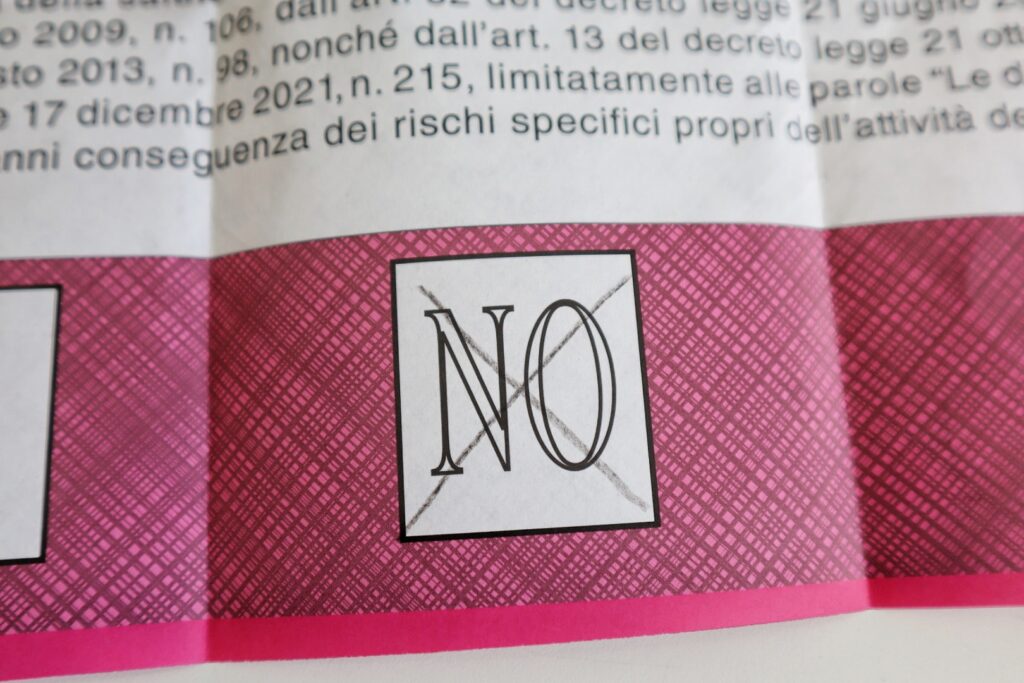 Referendum abrogativo Lavoro e Cittadinanza