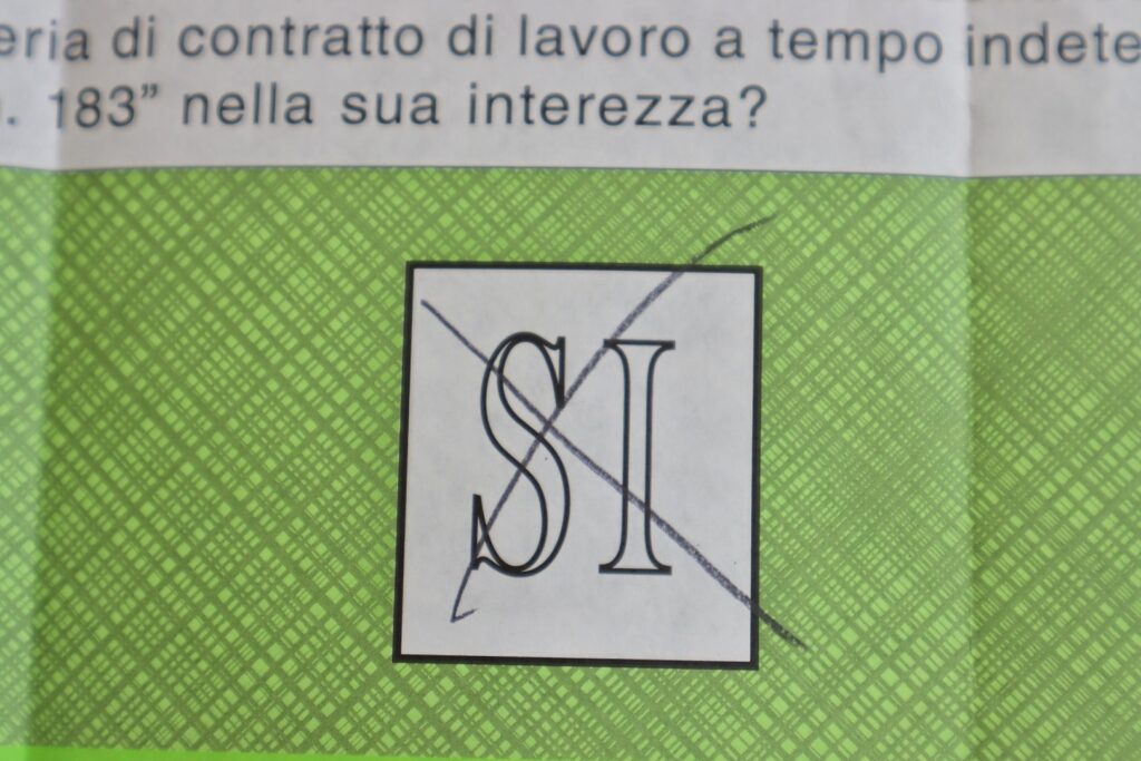 Referendum abrogativo Lavoro e Cittadinanza