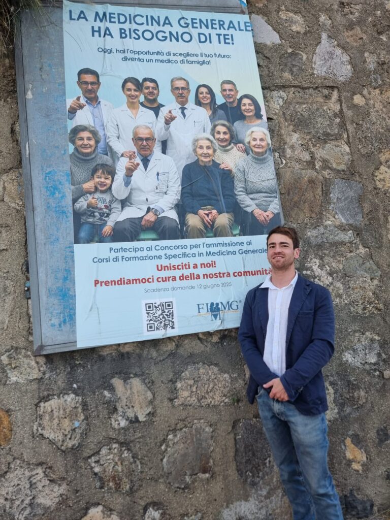 Ruben Ganci col manifesto