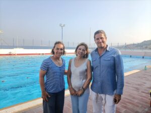 Senatrice Ella Bucalo Piscina Magazzù Messina