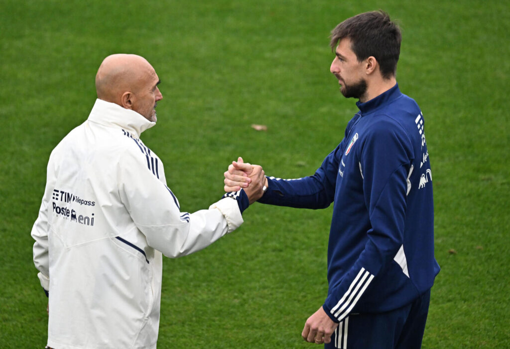 Spalletti e Acerbi Nazionale