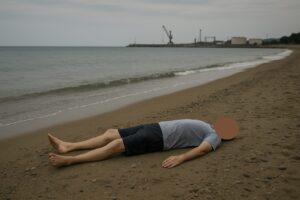 cadavere spiaggia