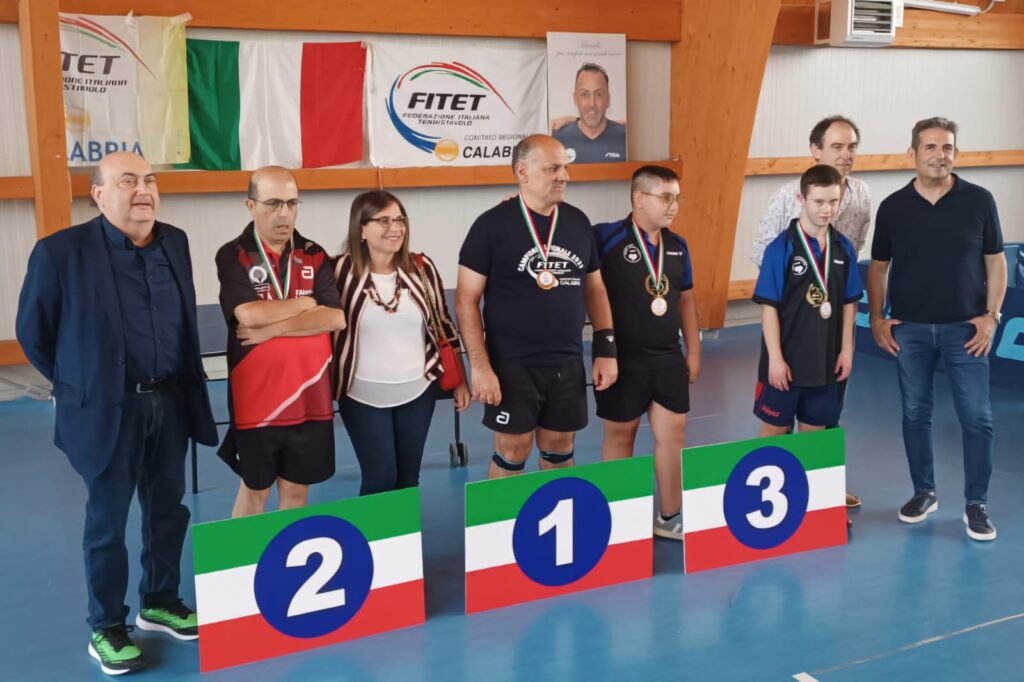 campionati regionali paralimpici di tennistavolo