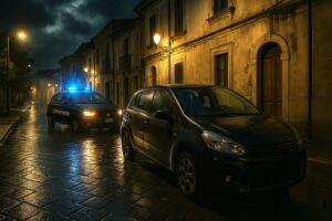 carabinieri fermato auto