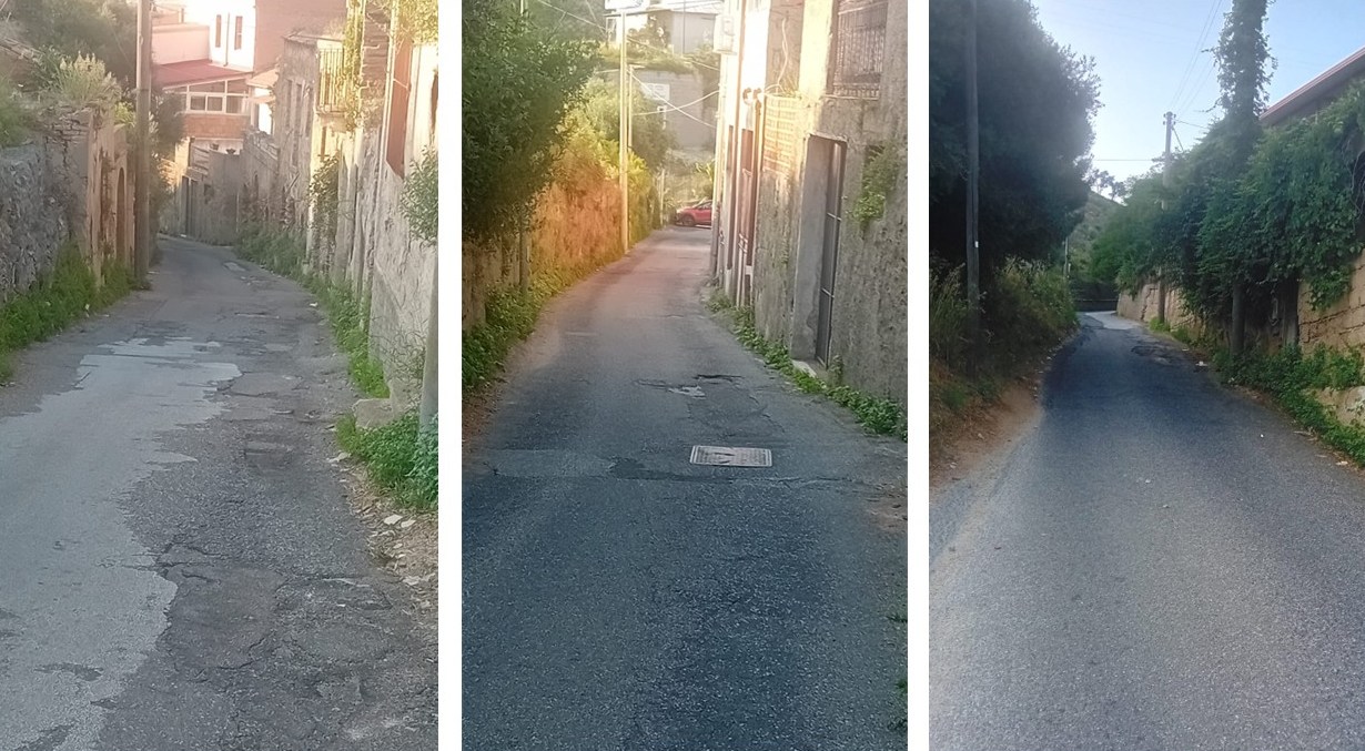 collegamento pace curcuraci strada messina