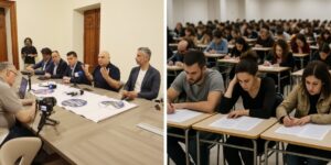 conferenza centrodestra sui concorsi pubblici