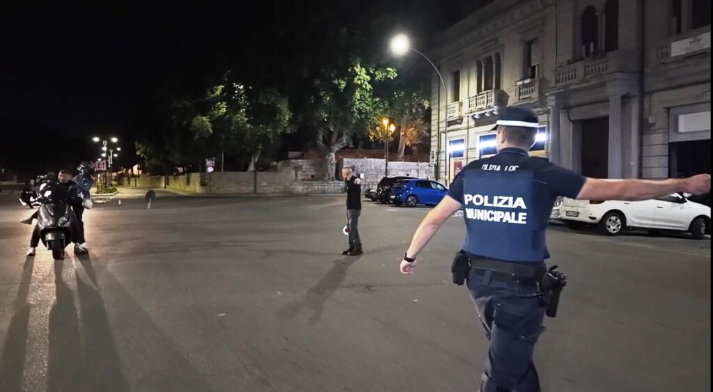 controlli polizia municipale notte