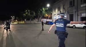 controlli polizia municipale notte