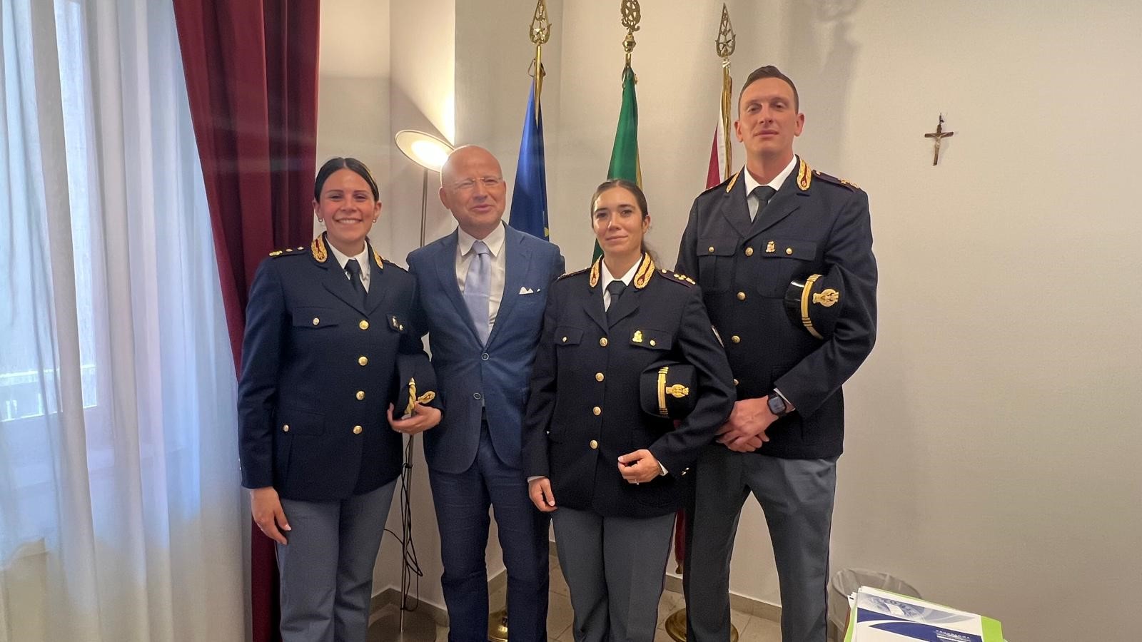 crotone nuovi funzionari polizia