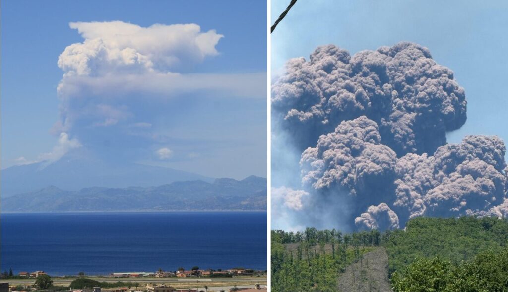 eruzione etna 2 giugno