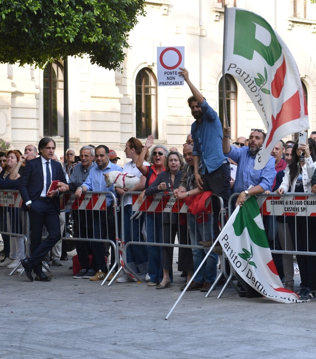 falcomatà manifestazione anti salvini