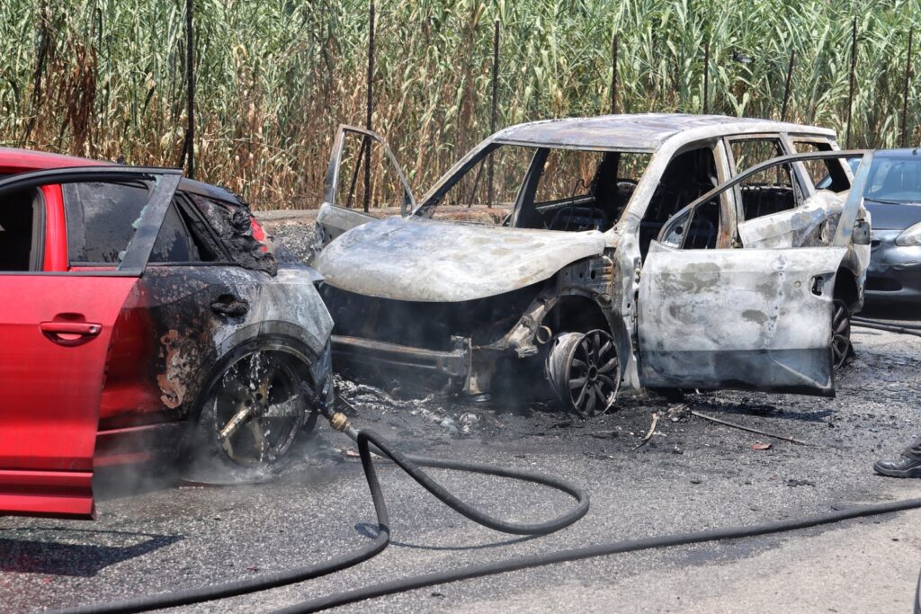 incendio auto pentimele
