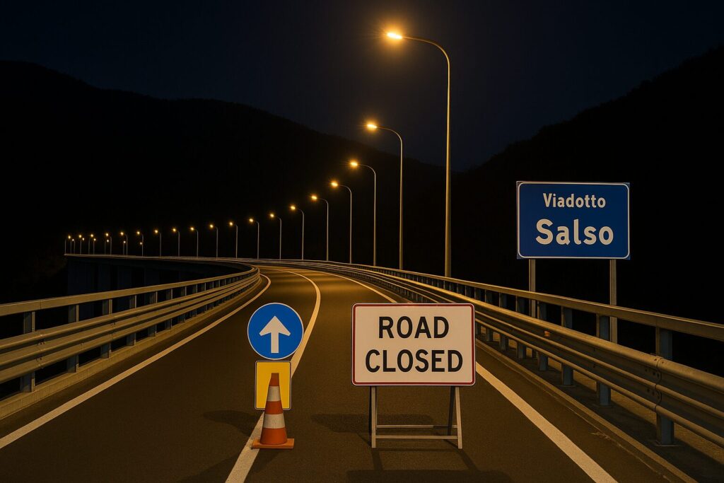 lavori anas viadotto salso