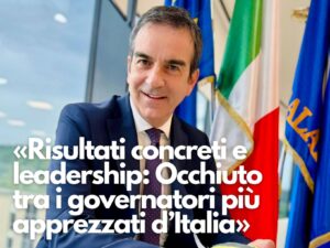 occhiuto presidente più amato d'italia
