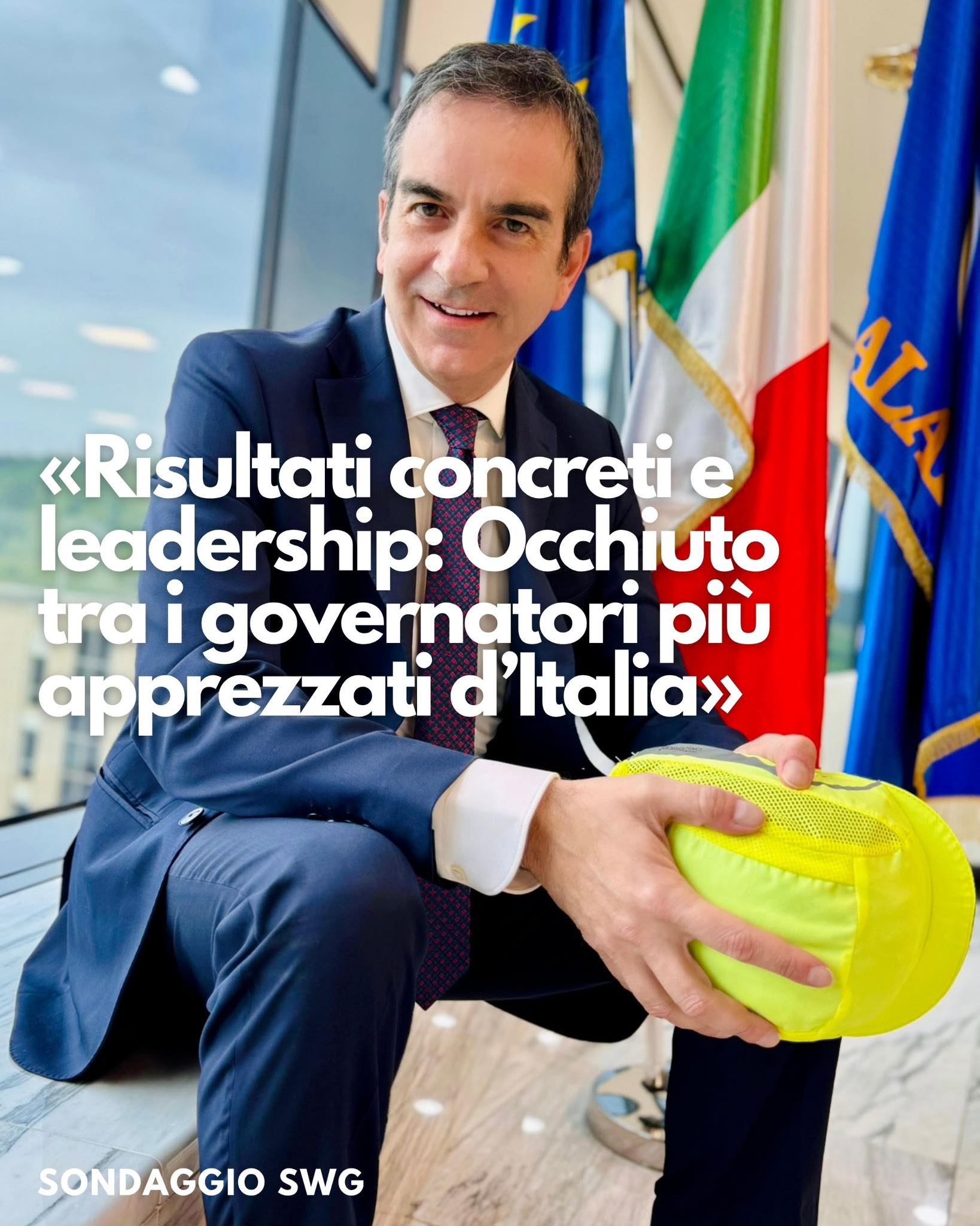 occhiuto presidente più amato d'italia