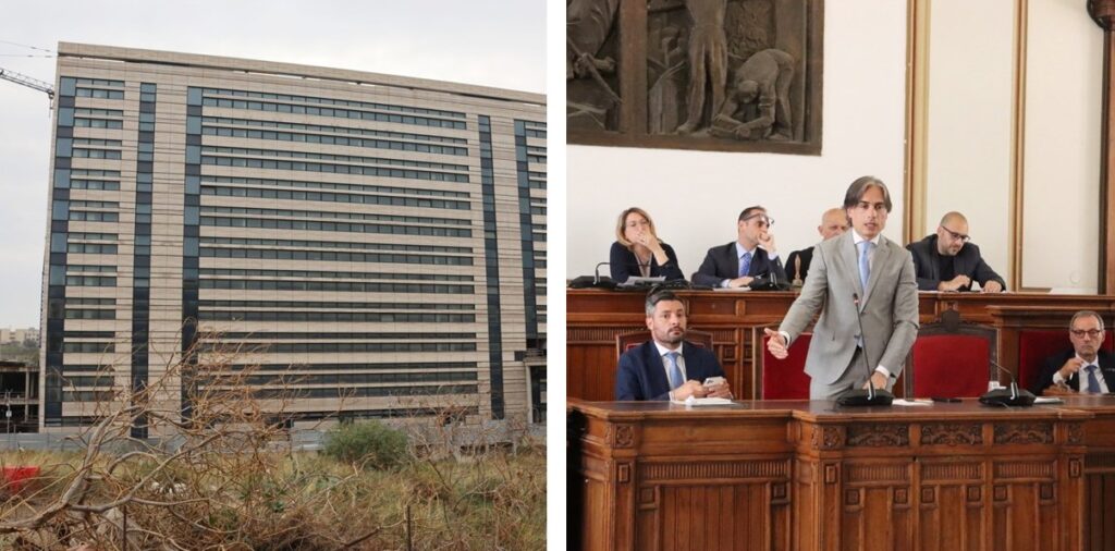 palazzo di giustizia e falcomatà