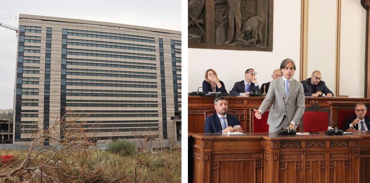 palazzo di giustizia e falcomatà