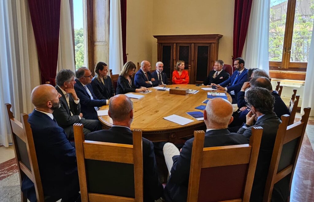 palazzo zanca incontro Ministro Giuli