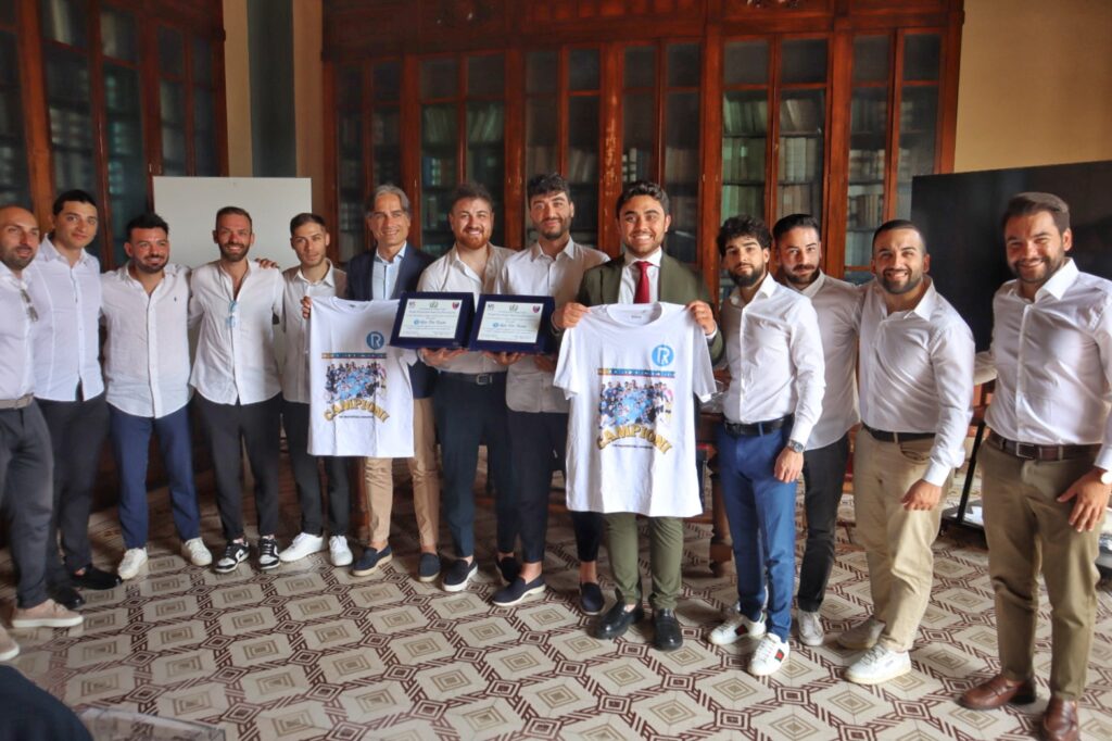 premiazione squadra rin tin team