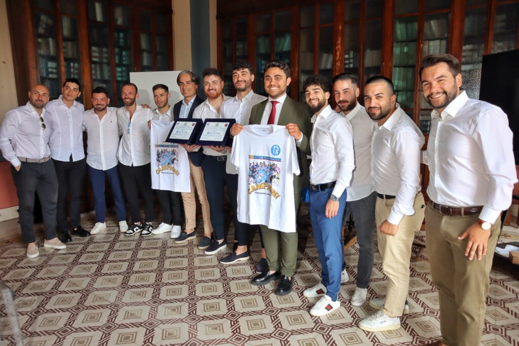 premiazione squadra rin tin team