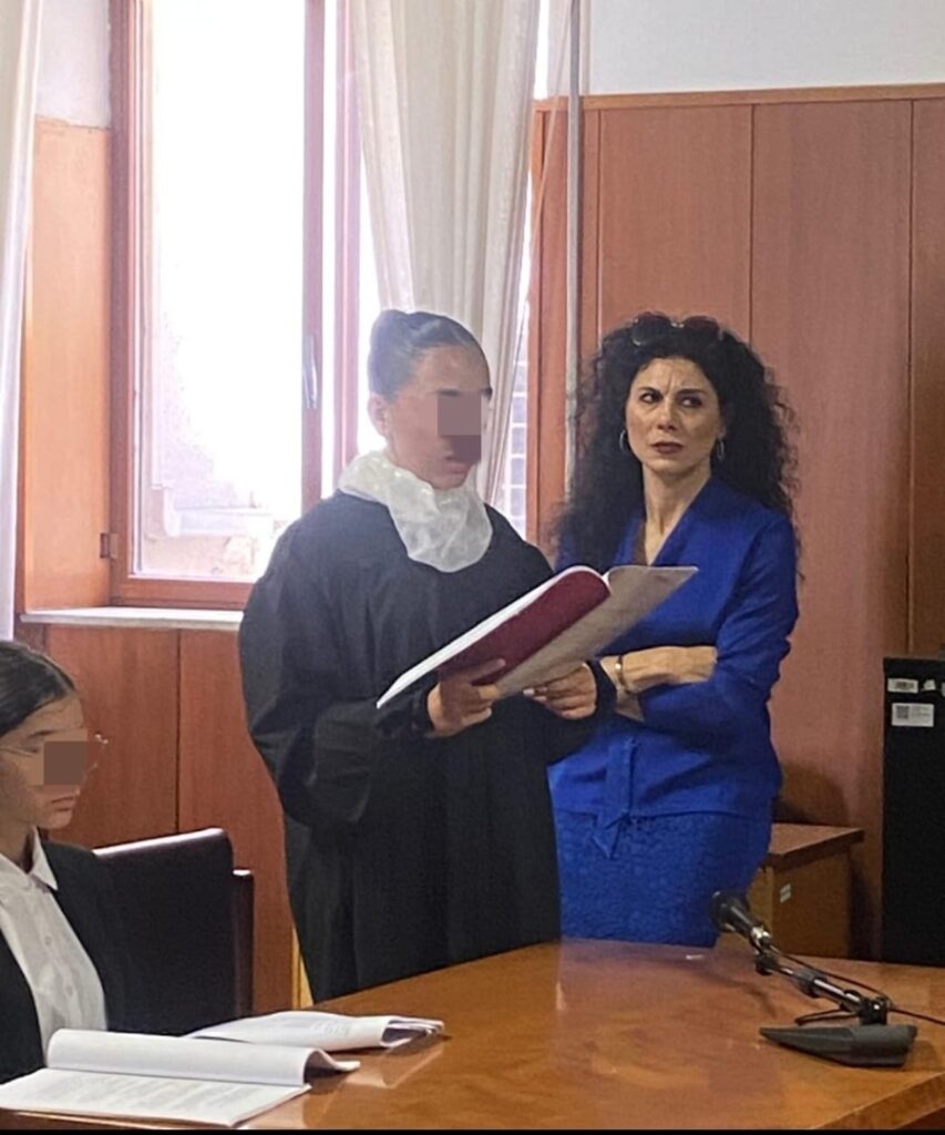 progetto ciak studenti telesio montalbetto simulano un processo minorile