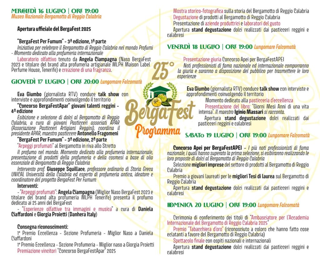 programma bergafest 2025