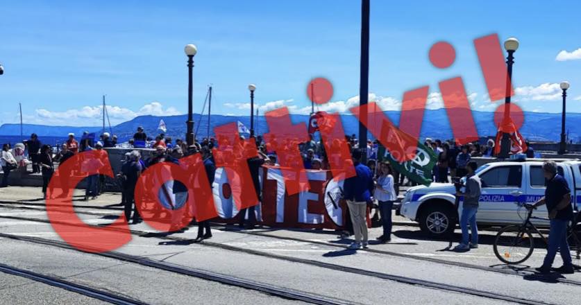 protesta ponte messina