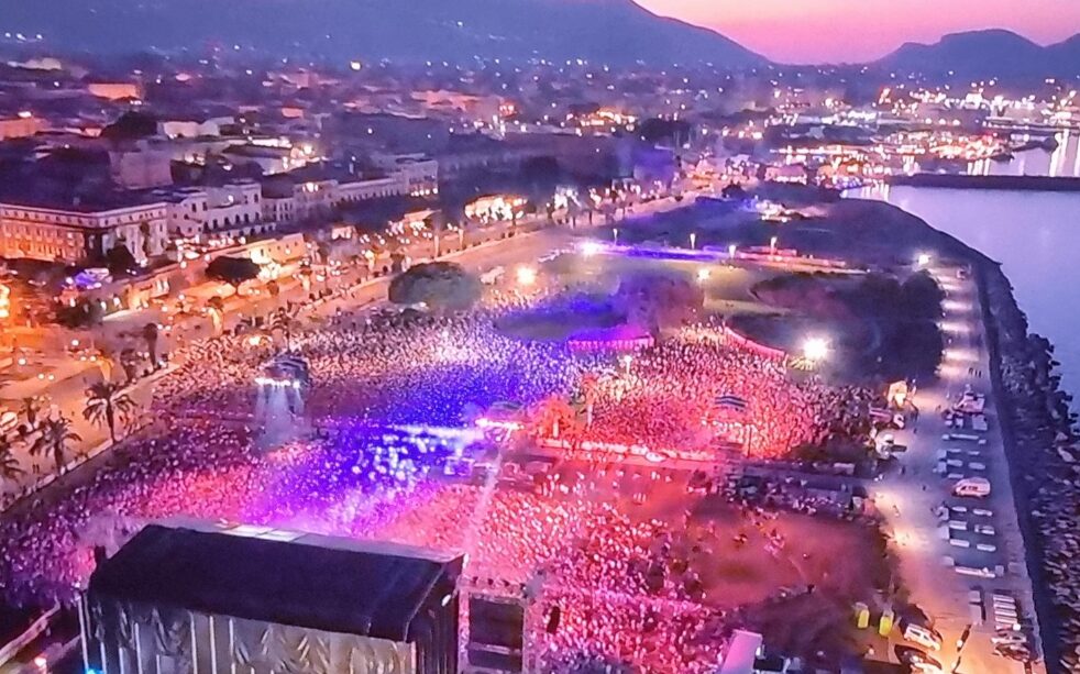 radio italia live concerto palermo dall'alto