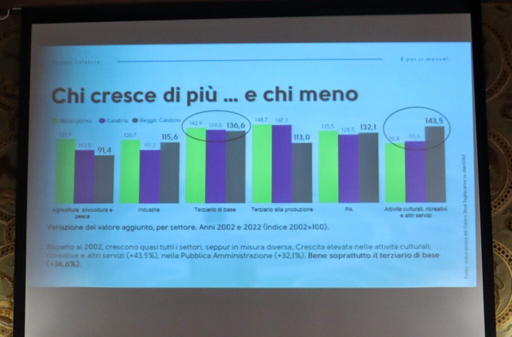 report camera di commercio su economia reggio calabria degli ultimi 20 anni