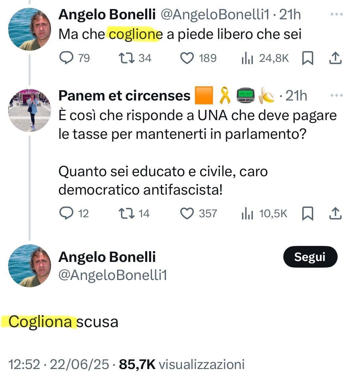 screen X offesa bonelli