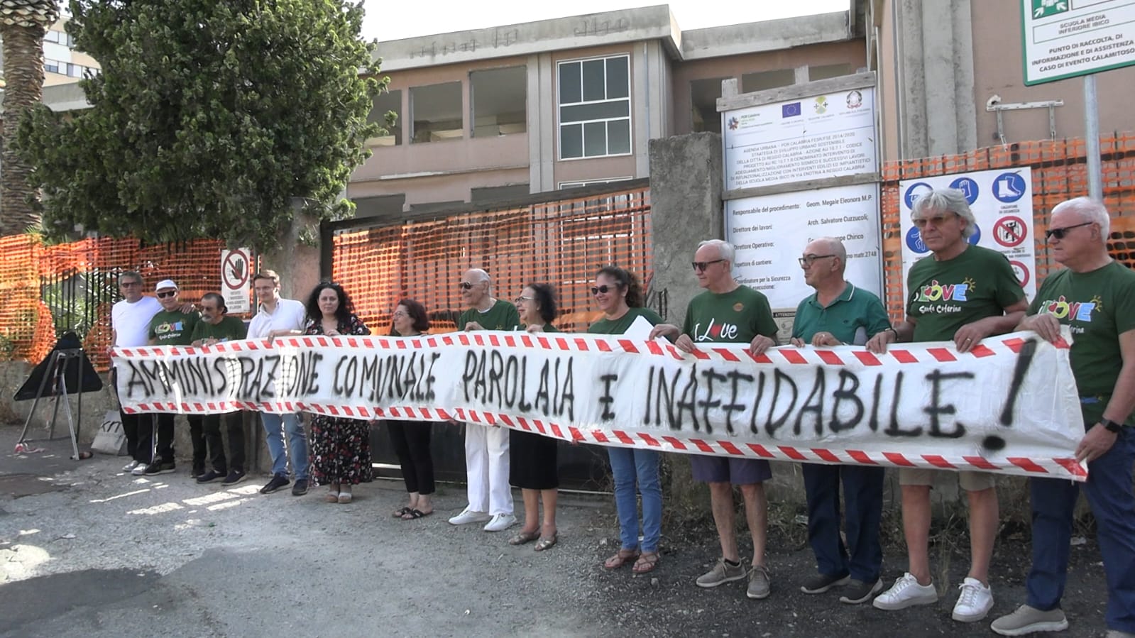 sit-in lavori scuola ibico