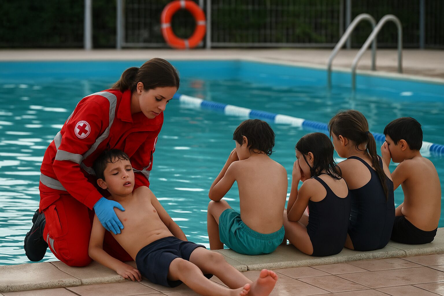 soccorsi piscina bimbi